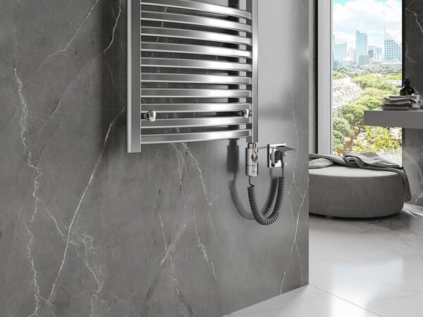 Mexen Helios, element electric de încălzire 1800x500 mm + tijă de încălzire 900 W, crom, W103-1800-500-2900-01