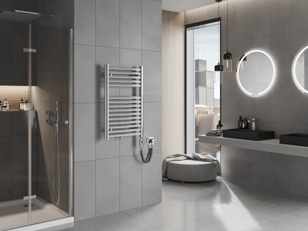 Mexen Hades, element electric de încălzire 800 x 500 mm, 300 W, crom, W104-0800-500-2300-01