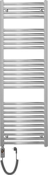 Mexen Helios, element electric de încălzire 1500x500 mm + tijă de încălzire 600 W, crom, W103-1500-500-2600-01