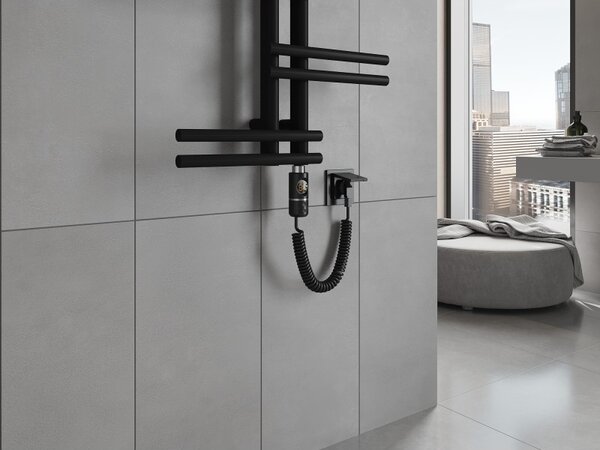 Mexen Jari, element electric de încălzire 1005 x 550 mm, 300 W, negru, W115-1005-550-2300-70