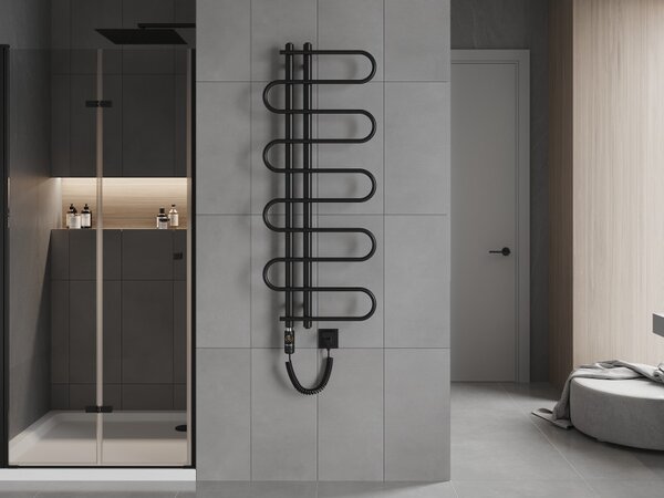 Mexen Kiso, element electric de încălzire 1200 x 500 mm, 300 W, negru, W114-1250-500-2300-70