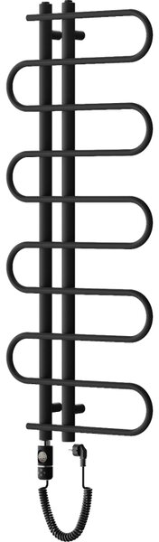 Mexen Kiso, element electric de încălzire 1200 x 500 mm, 300 W, negru, W114-1250-500-2300-70