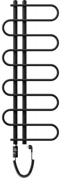 Mexen Kiso, element electric de încălzire 1200 x 500 mm, 300 W, negru, W114-1250-500-2300-70