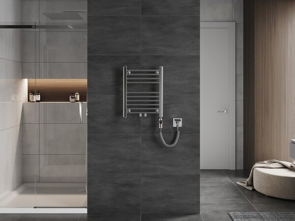 Mexen Mars, element electric de încălzire 500 x 400 mm, 300 W, crom, W110-0500-400-2300-01