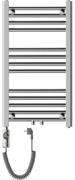 Mexen Mars, element electric de încălzire 700x400 mm + tijă de încălzire 300 W, crom, W110-0700-400-2300-01