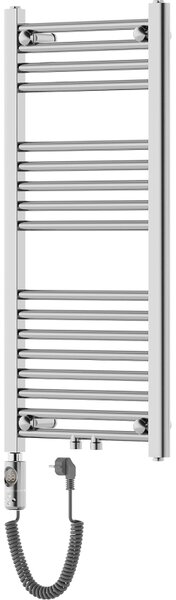 Mexen Mars, element electric de încălzire 900x400 mm + tijă de încălzire 300 W, crom, W110-0900-400-2300-01