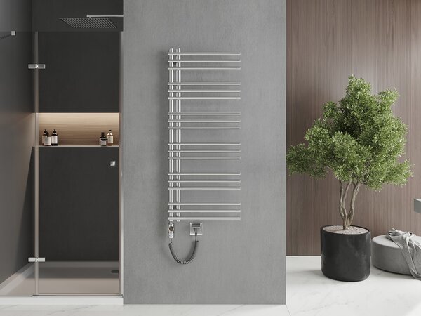 Mexen Neptun, element electric de încălzire 1200 x 500 mm, 600 W, crom, W101-1200-500-2600-01
