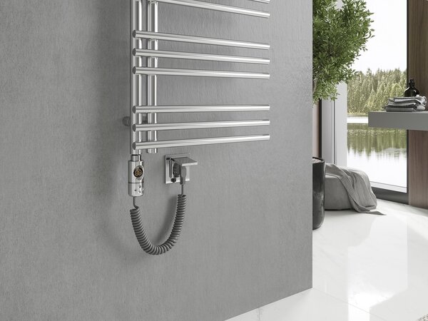 Mexen Neptun, element electric de încălzire 1400 x 500 mm, 600 W, crom, W101-1400-500-2600-01
