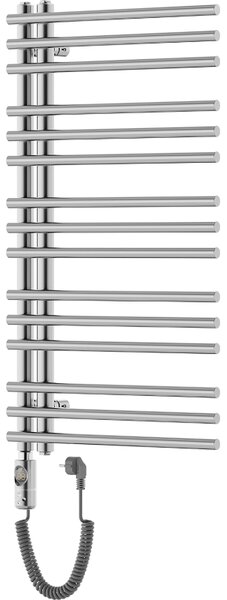 Mexen Neptun, element electric de încălzire 900 x 500 mm, 300 W, crom, W101-0900-500-2300-01