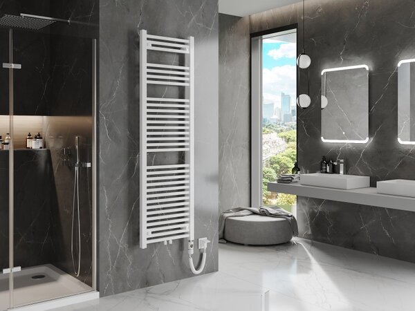 Mexen Pluton, element electric de încălzire 1700x500 mm + tijă de încălzire 900 W, alb, W106-1700-500-2900-20