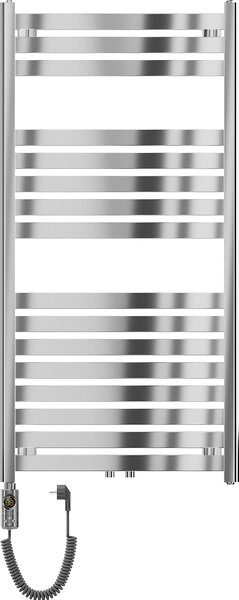 Mexen Uran, element electric de încălzire 1200x600 mm + tijă de încălzire 600 W, crom, W105-1200-600-2600-01