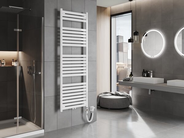 Mexen Uran, element electric de încălzire 1800x600 mm + tijă de încălzire 900 W, alb, W105-1800-600-2900-20