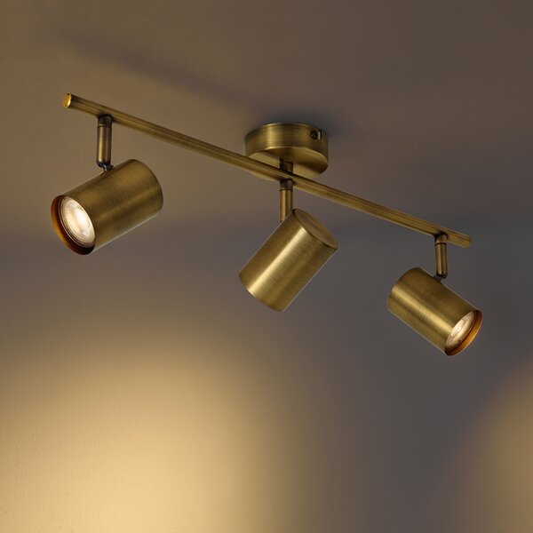 Spot modern bronz inclinabil 3 lumini - Jeana