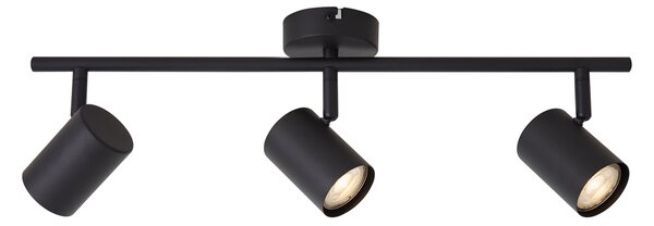 Spot modern negru, reglabil, cu 3 lumini - Jeana
