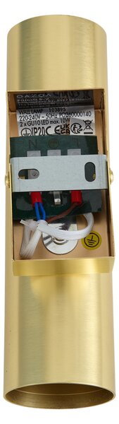 Aplică modernă din alamă cu 2 lumini - Jeana