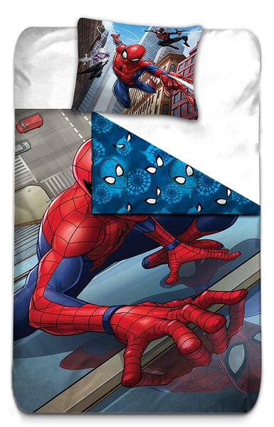 Lenjerie de pat, Spiderman, 1 persoana 140x200 cm