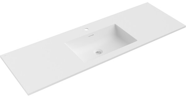 Lavoar încorporat Mexen Otis 141 x 46,5 cm, alb mat, 25181401