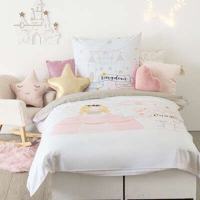Lenjerie de pat copii, Princess, 140 x 200 cm