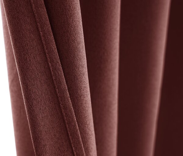 Draperie opaca NEREO 140x250 cm, maro Agatat: Rejansa