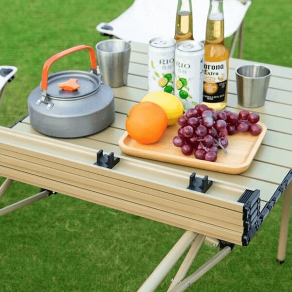 Masa pentru catering CATERFOLD 53x51 cm, bej