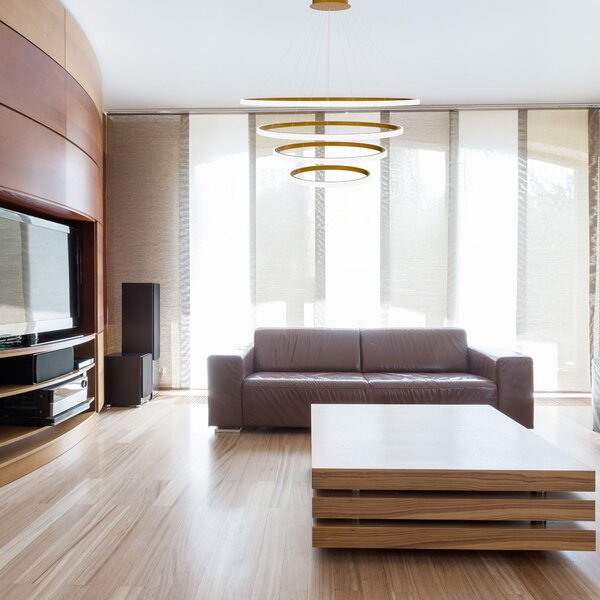 Lampă suspendată LHJ010-CP4 BRUSH GOLD