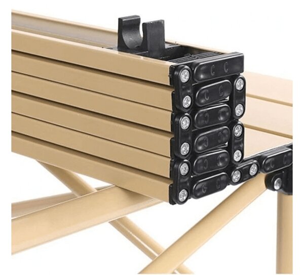 Masa pentru catering CATERFOLD 53x51 cm, bej