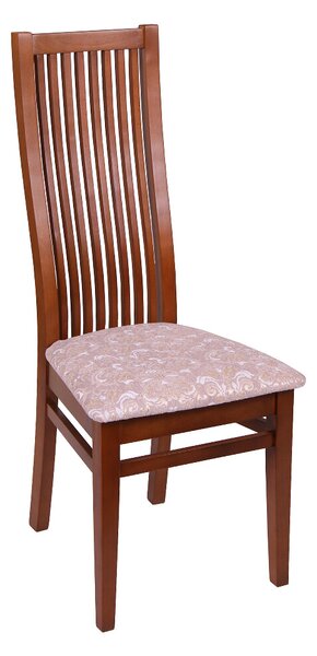 Set 2 scaune dining din lemn de fag Parma, cadru alun, textil Regent 03