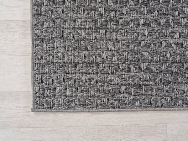 Covor traversa Ibiza V1 Gri, 80 x 250 cm