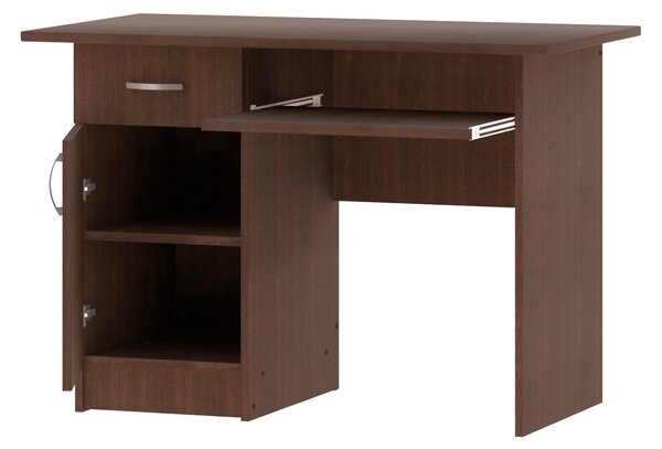 Birou haaus Togo, 1 Sertar, O Usa, Wenge, 110 x 60 x 75 cm
