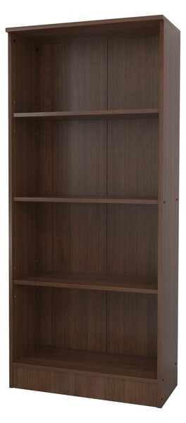 Biblioteca haaus Flint, 3 Polite, Wenge, 70 x 32 x 159 cm