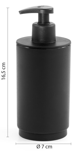 Gedy Gedy, distribuitor de săpun pe picioare SHARON, negru, SH8014
