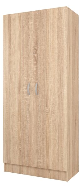 Dulap haaus Remi, 2 Usi, Stejar Sonoma, 80 x 51 x 170 cm