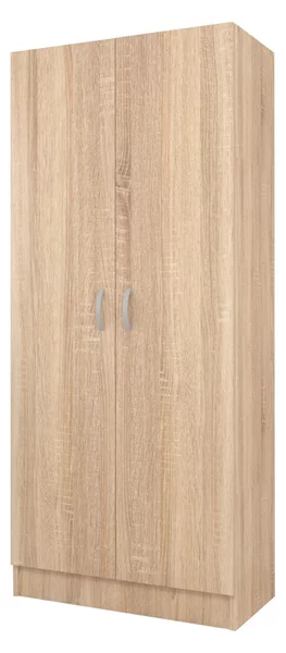 Dulap haaus Remi, 2 Usi, Stejar Sonoma, 80 x 51 x 170 cm