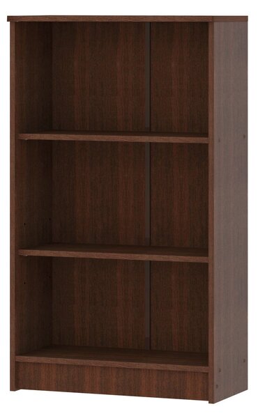 Biblioteca haaus Flint, 2 Polite, Wenge, 70 x 32 x 122 cm