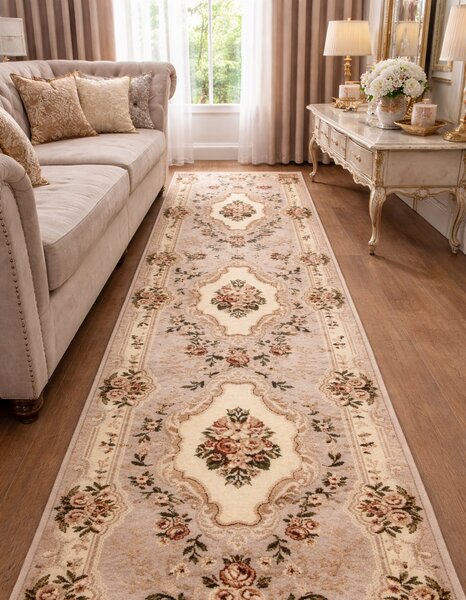 Traversa Hol, Model Lotos 570 100 , Festonata, Latime 80 cm, 80 x 200