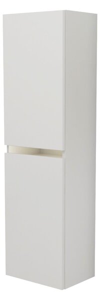 Soldat haaus Zed, Suspendat, 2 Usi, Alb lucios/Alb, MDF, L 29 x l 22 x 104 cm