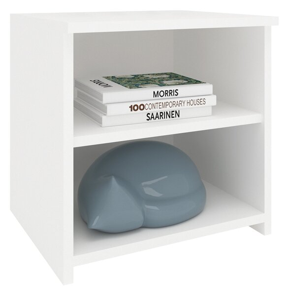 Set haaus Alma, O Polita, Alb, 40 x 33 x 40 cm