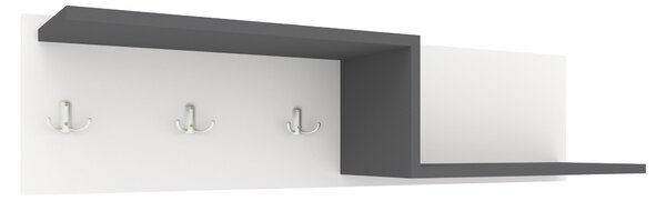 Cuieras haaus Grid, Antracit/Alb, 100 x 20 x 24 cm