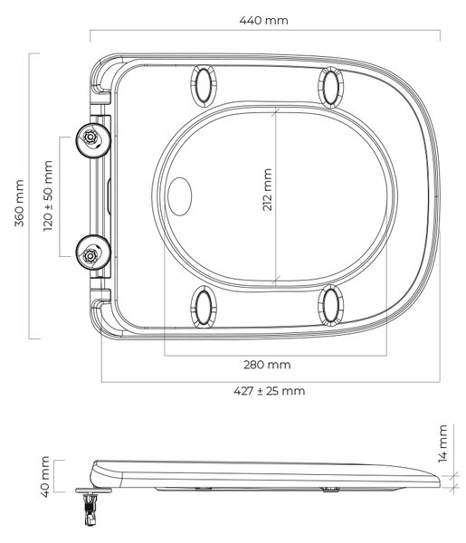 Oltens Gulfoss capac wc SoftClose alb 45106000