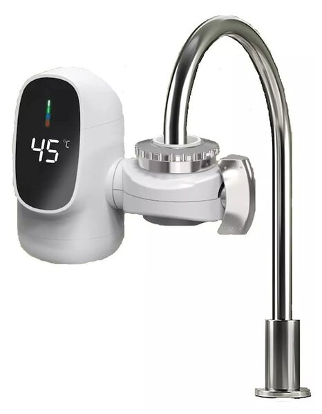 Robinet electric pentru incalzirea apei, 3000 W, Afisaj LED