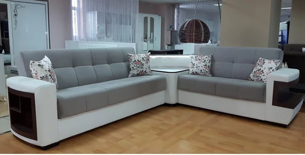 Coltar extensibil Rio cu led gri