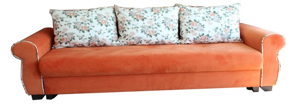 Canapea extensibila Eliza, portocalie