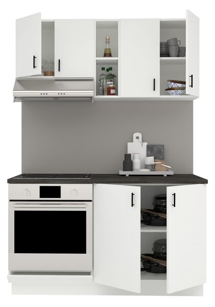 Set haaus V4, Alb, Blat Thermo 28 mm, L 140 cm