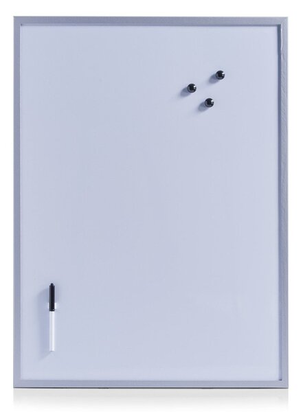Tabla magnetica, Alb, 60x80 cm, Zeller