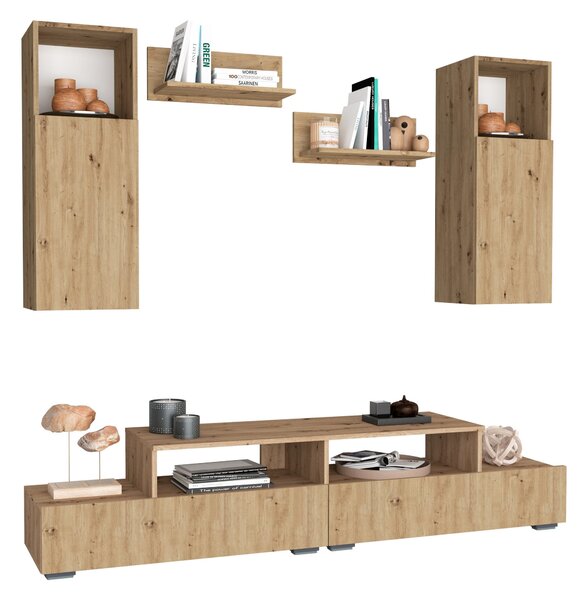 Living haaus Osaka, Stejar Artisan, L 190 cm