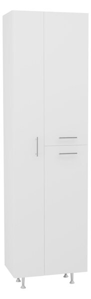 Dulap haaus Dax, 3 Usi, Alb, 50 x 32 x 180 cm