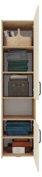 Set haaus V12, Pat 200 x 140 cm, Stejar Artisan/Argila