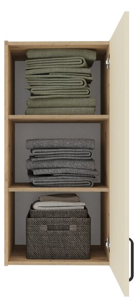 Set haaus V13, Pat 200 x 140 cm, Stejar Artisan/Argila