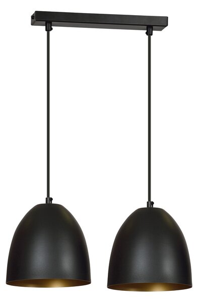 Suspensie Lenox 2 Black / Gold 410/2 Emibig Lighting, Modern, E27, Polonia