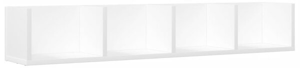 Dulap de perete, alb, 99x18x16,5 cm, lemn prelucrat